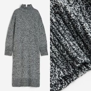 H&M Knitted Turtleneck dress
